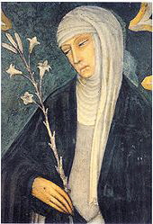 Catherine von Siena Fresko