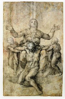 Pieta für Vittoria_Colonna 1540 M-Buonarroti 240