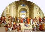 Schule von Athen Raffael 1510 150